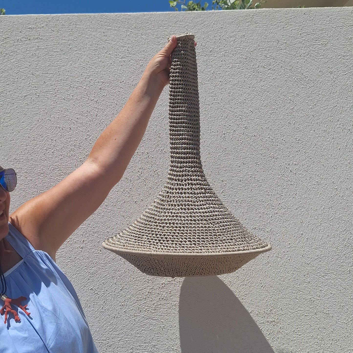 Suspension marocaine en crochet TM Taupe -30%