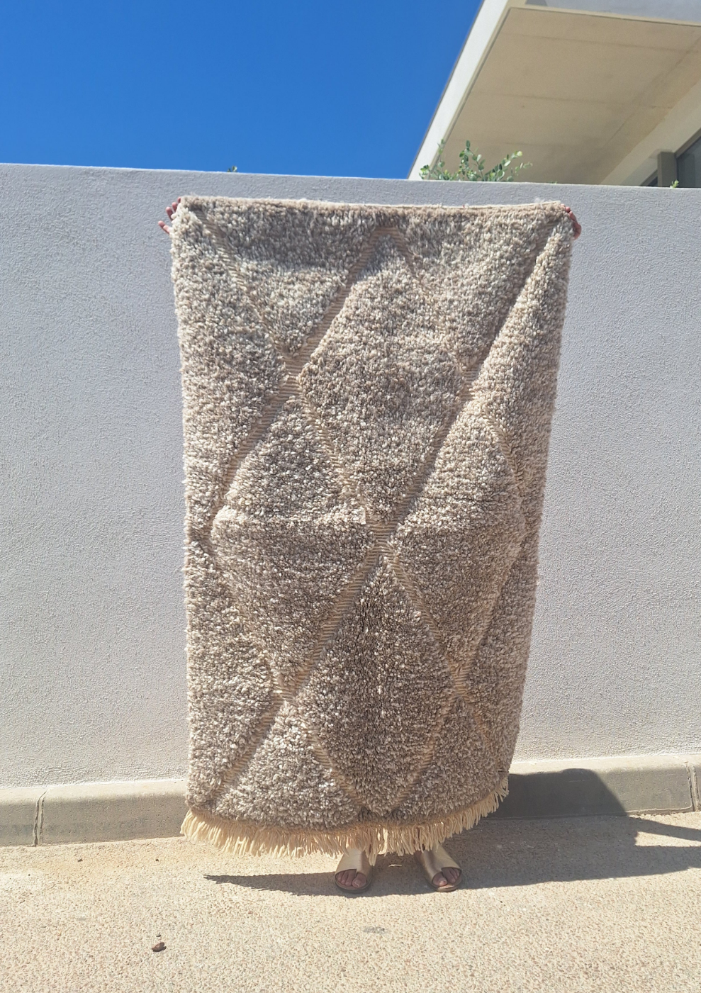 Tapis berbère Beni Ouarain 1m59 x 1m02 N°45 -30%