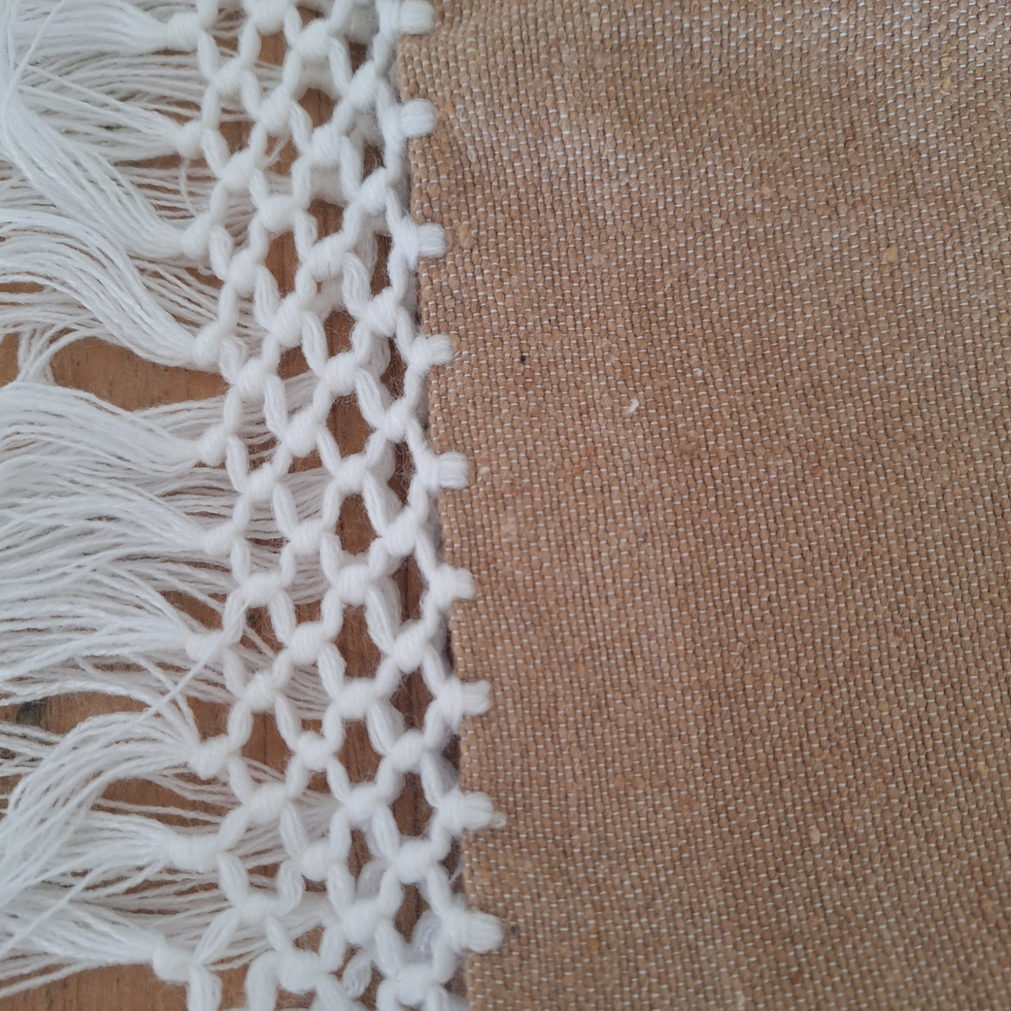 BERBER MACRAME CUSHION COVER
