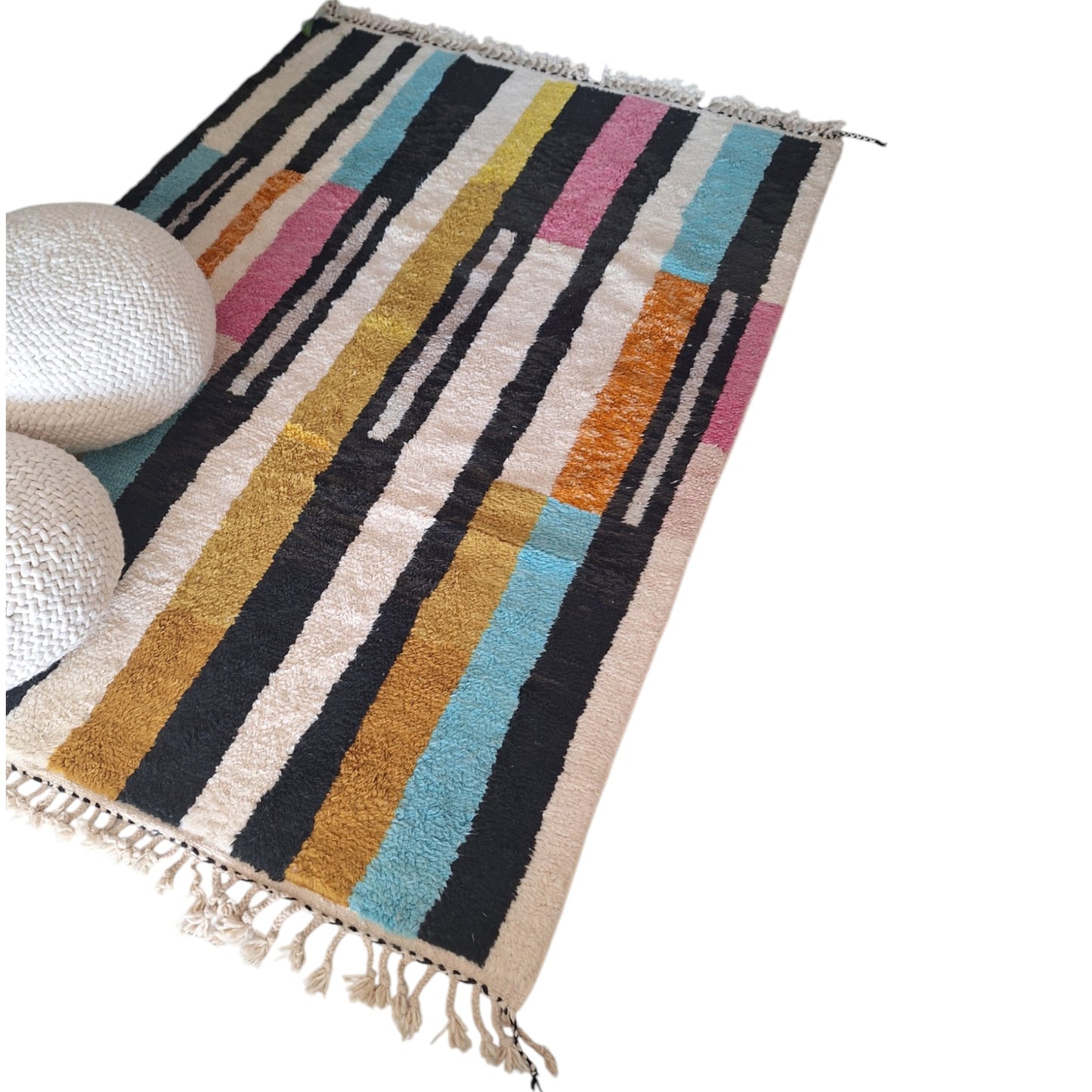 BENI OUARAIN BERBER RUG 287CM X 220CM N°5 Multi