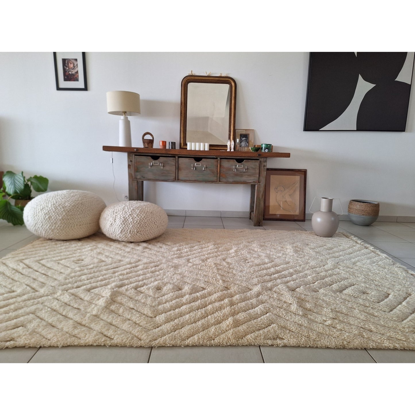 Tapis berbère Beni Ouarain 2m90 x 1m84 N°35 -40%