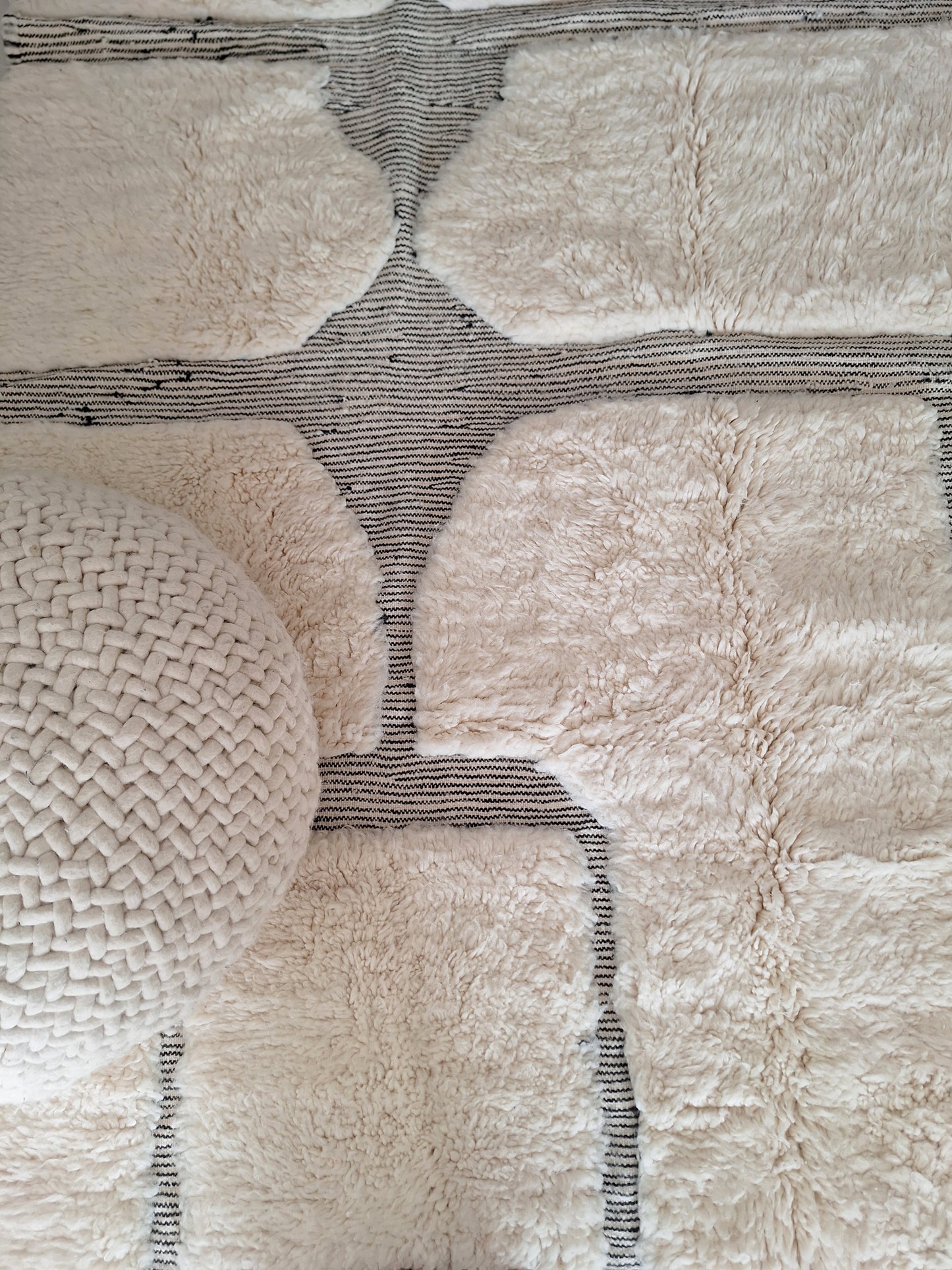 NEW - Tapis berbère Beni Ouarain 2m81 x 1m98 N°62