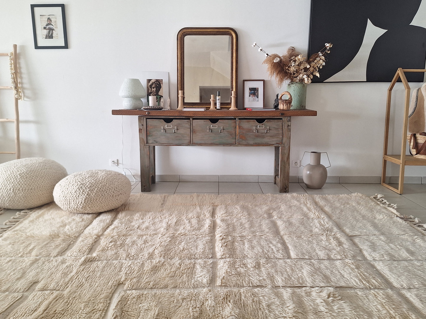 NEW - Tapis berbère Marmoucha 3m25 x 1m97 N°63