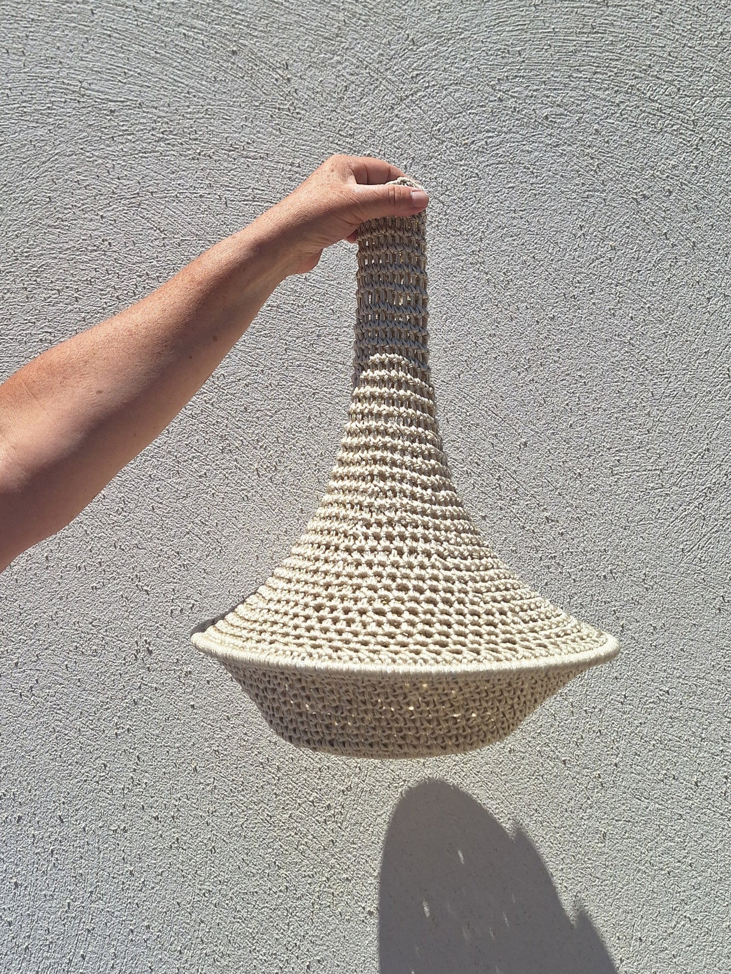 Suspension marocaine en crochet tulipe - 3 coloris