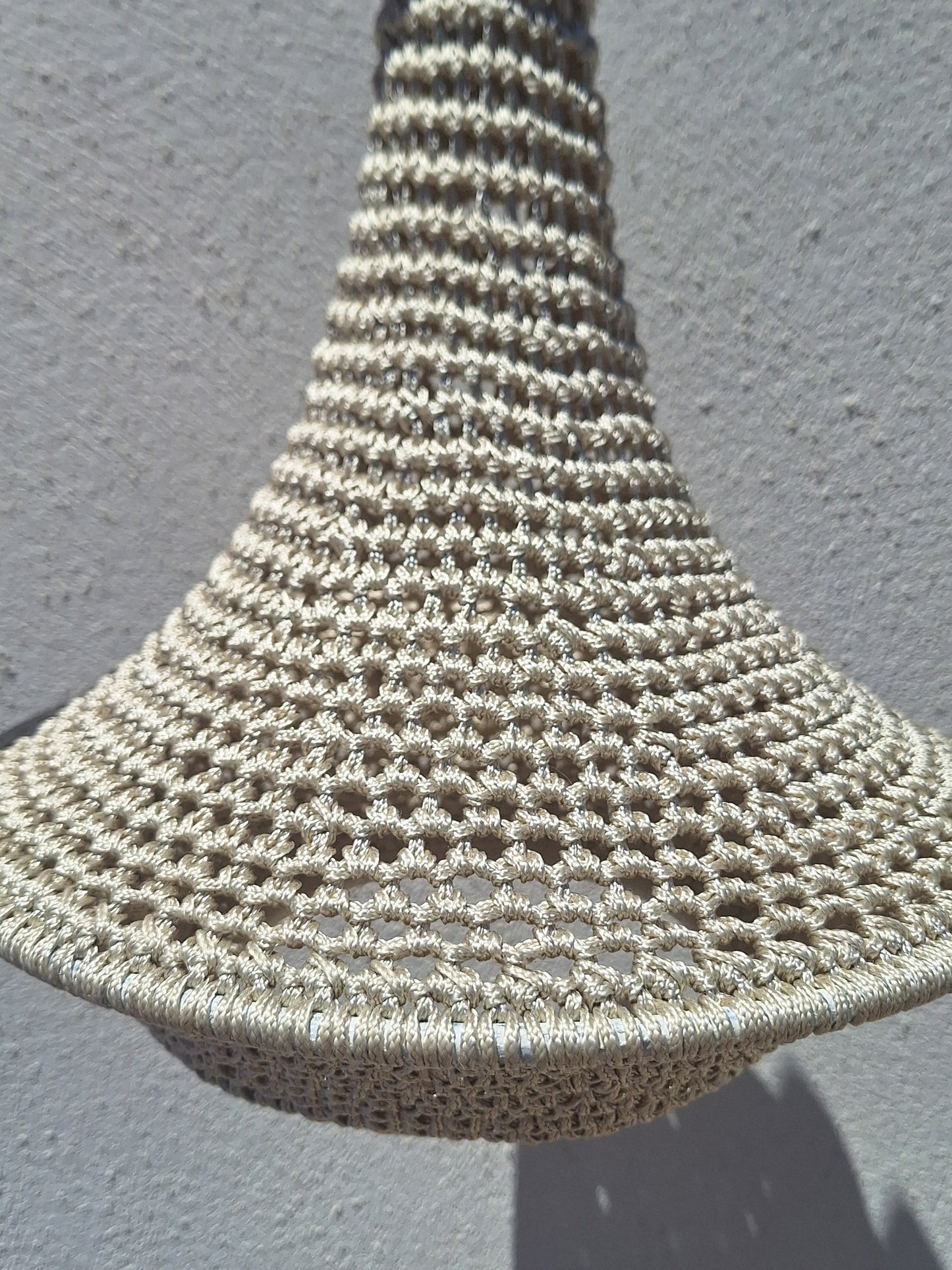 Suspension marocaine en crochet tulipe - 3 coloris