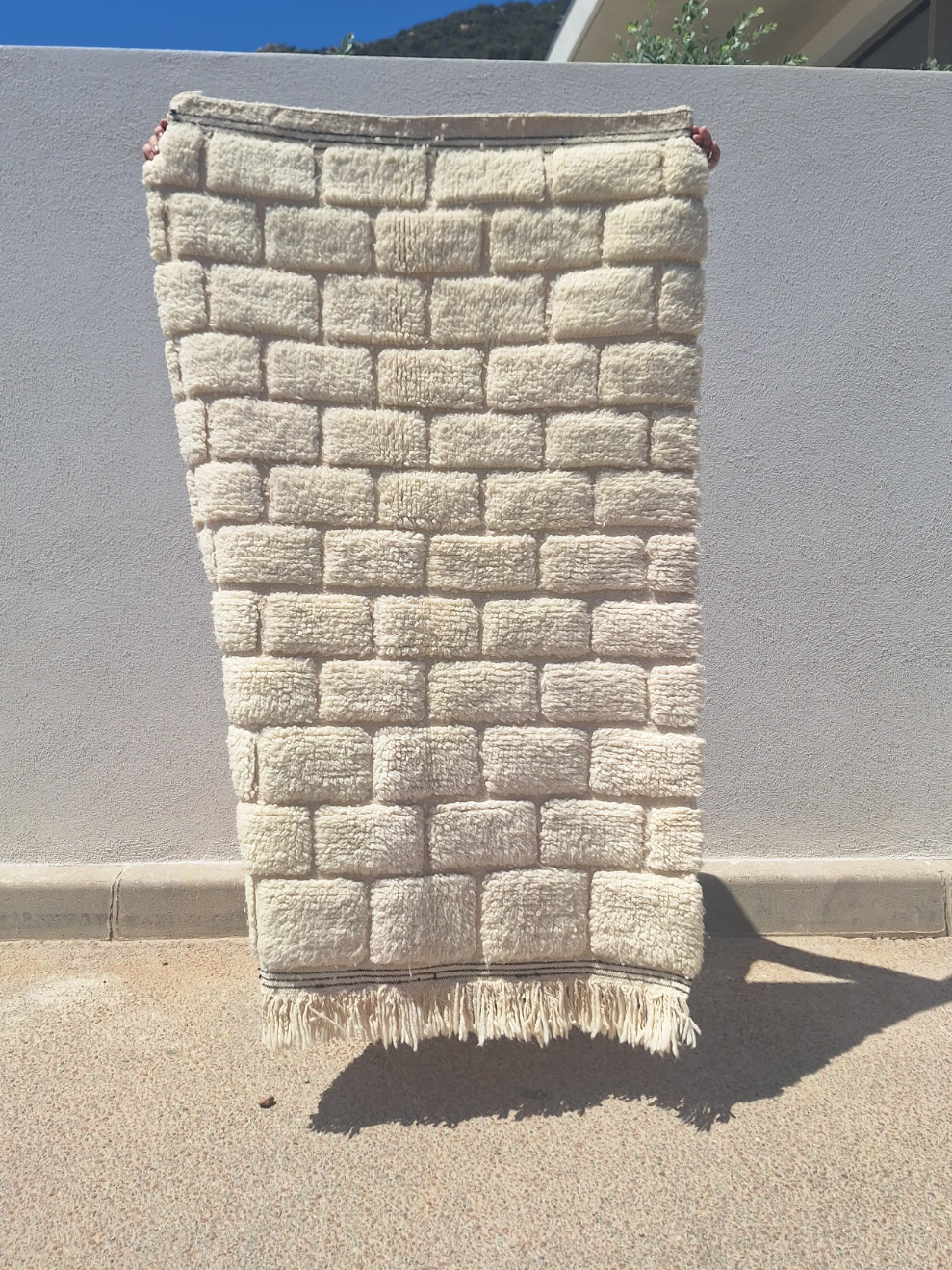 Tapis berbère Beni Ouarain 1m56 X 1m N°49 -40%