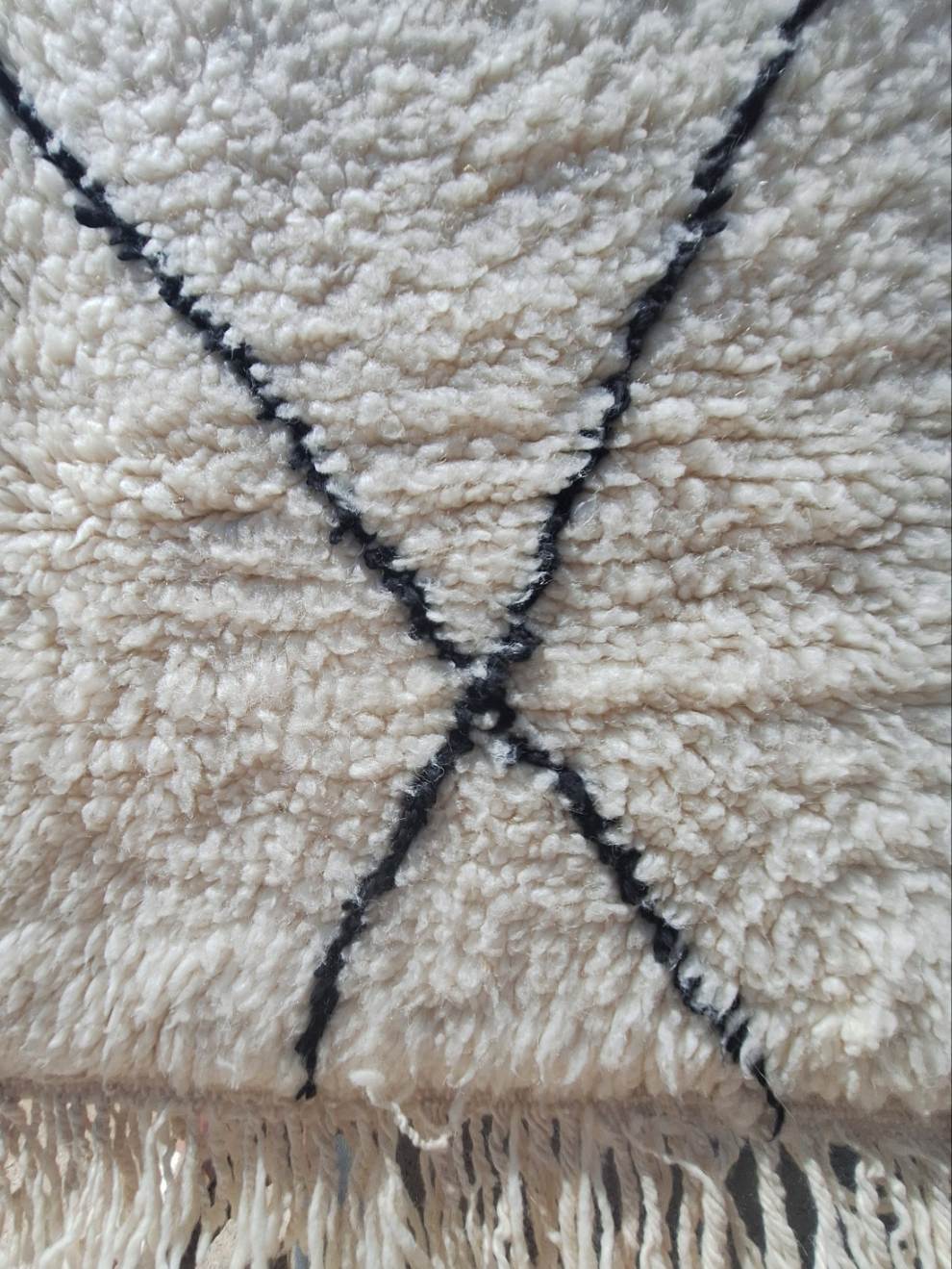 Tapis berbère Beni Ouarain 1m40 x 1m N°48 -30%