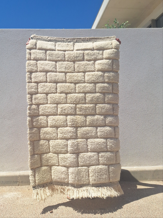 Tapis berbère Beni Ouarain 1m56 X 1m N°49 -40%