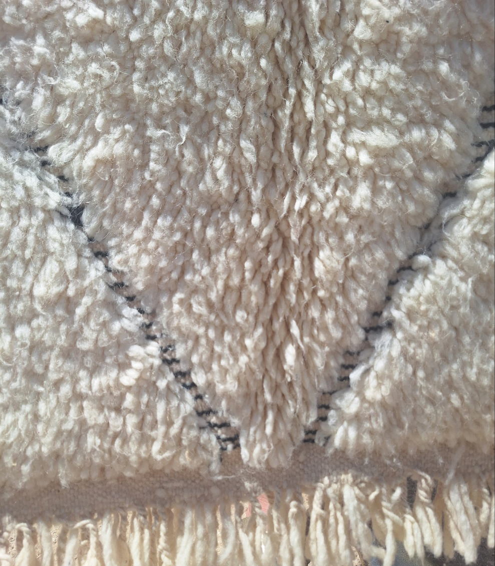 Tapis berbère Beni Ouarain 1m43 x 1m N°40 -30%