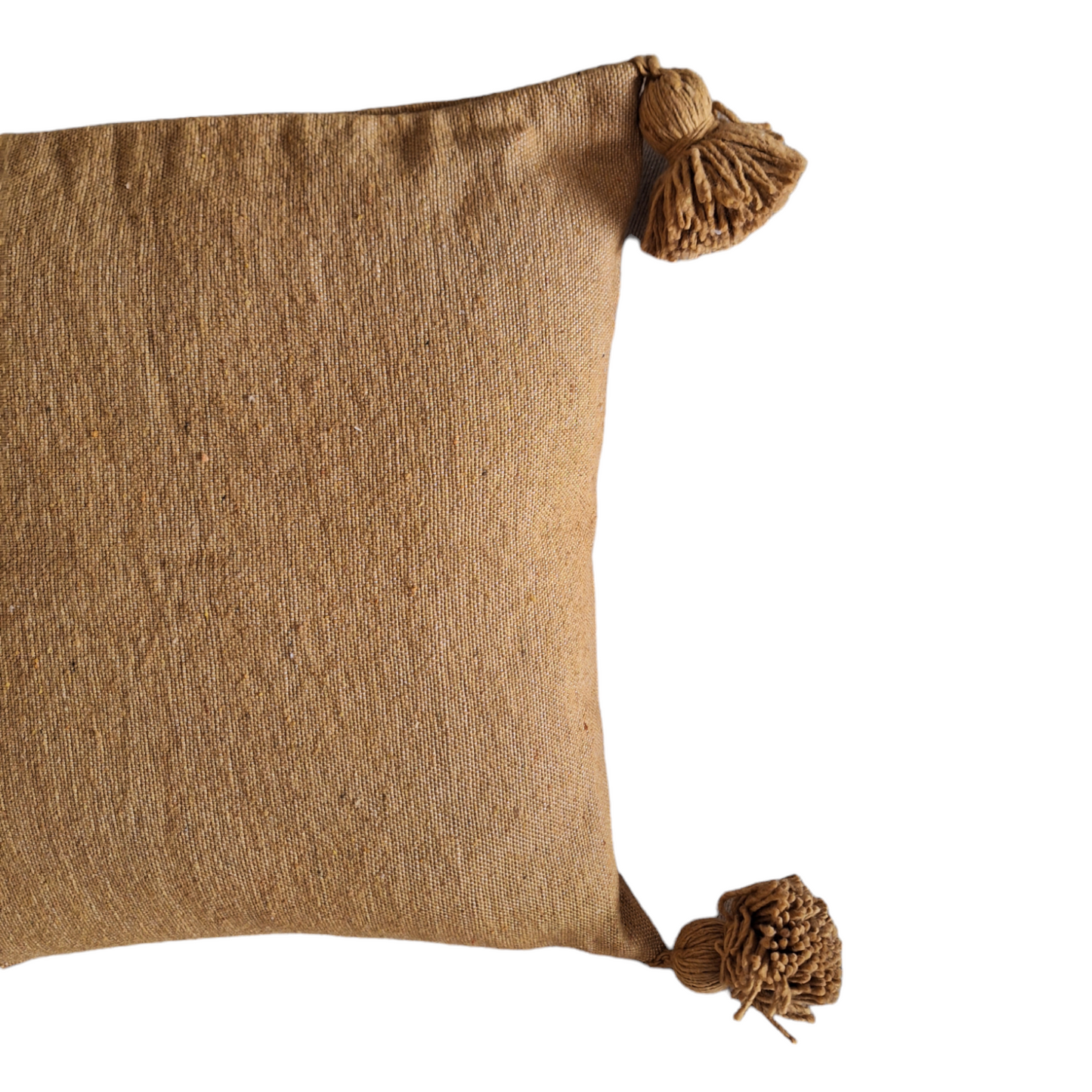 BERBER CUSHION COVER WITH POMPOMS 6 COLORS