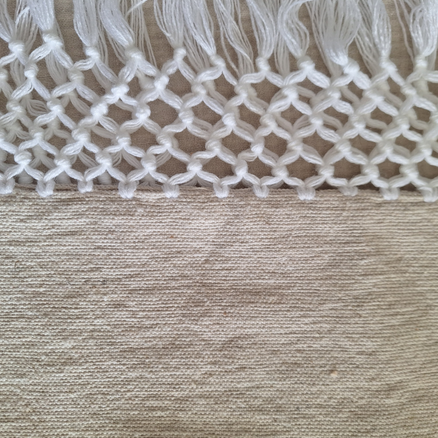 BERBER MACRAME CUSHION COVER