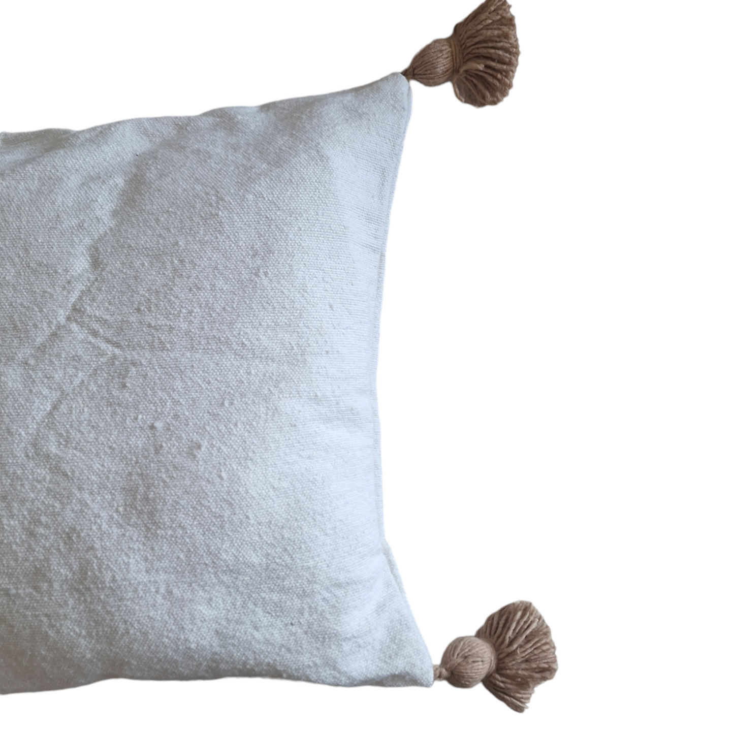 BERBER CUSHION COVER WITH POMPOMS 6 COLORS