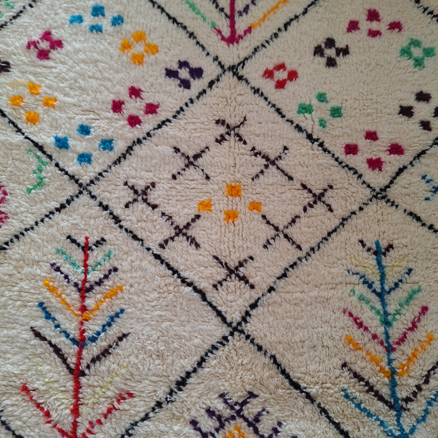 Tapis Berbère Azilal Coloré 2m63 x 1m50