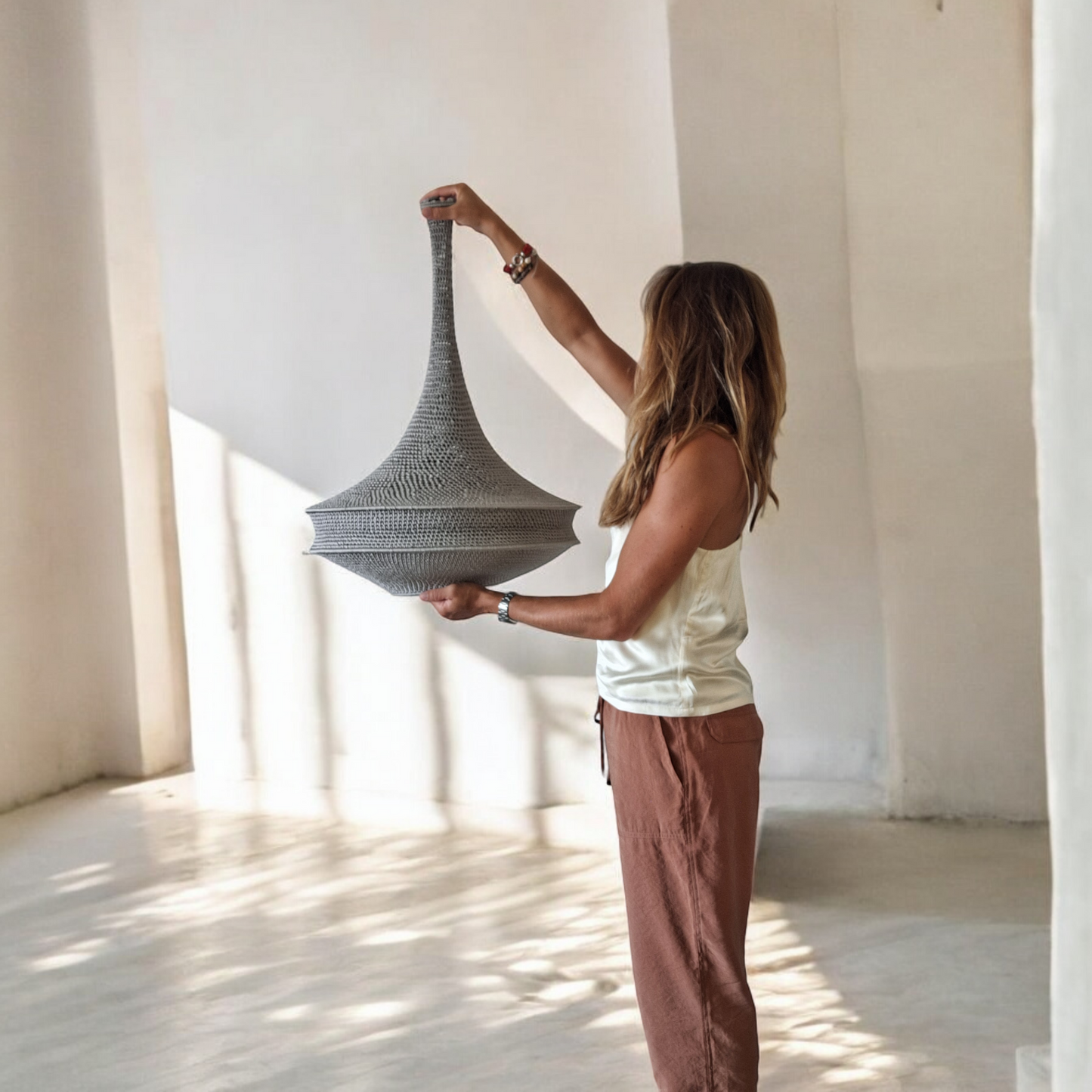 Suspension en crochet