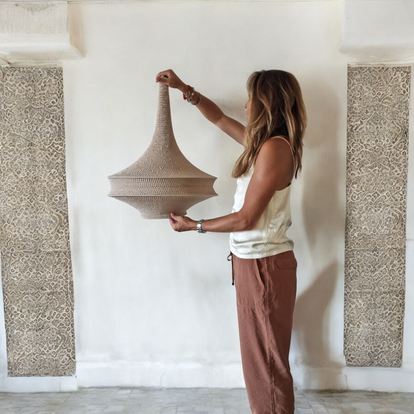 Suspension marocaine en crochet TL - 3 coloris