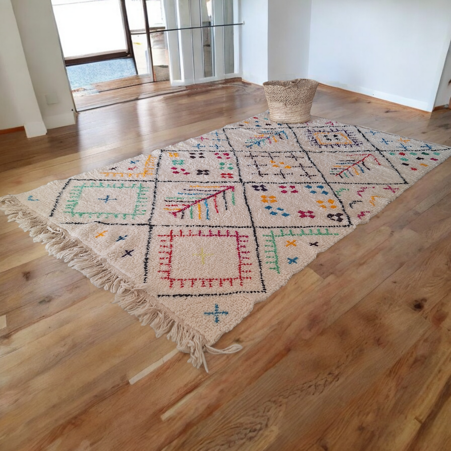 Tapis Berbère Azilal Coloré 2m63 x 1m50