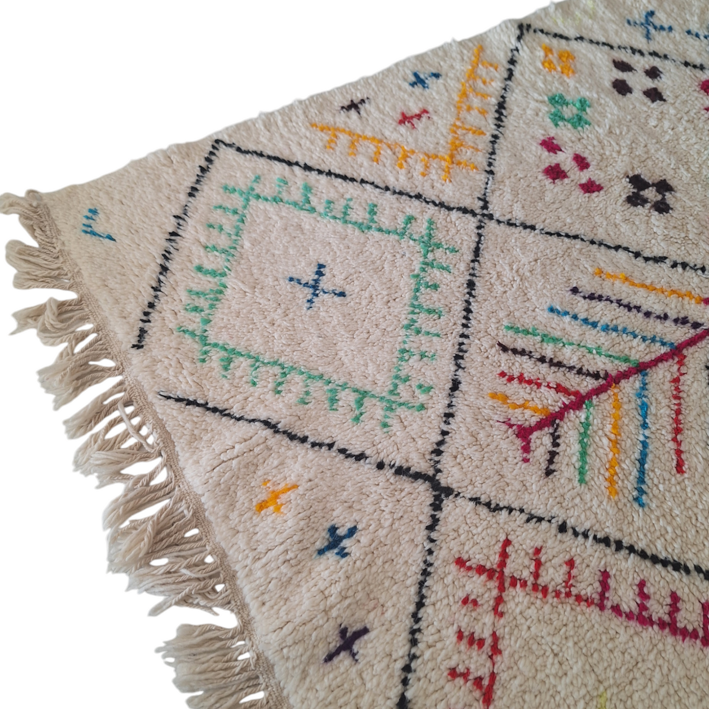 Tapis Berbère Azilal Coloré 2m63 x 1m50