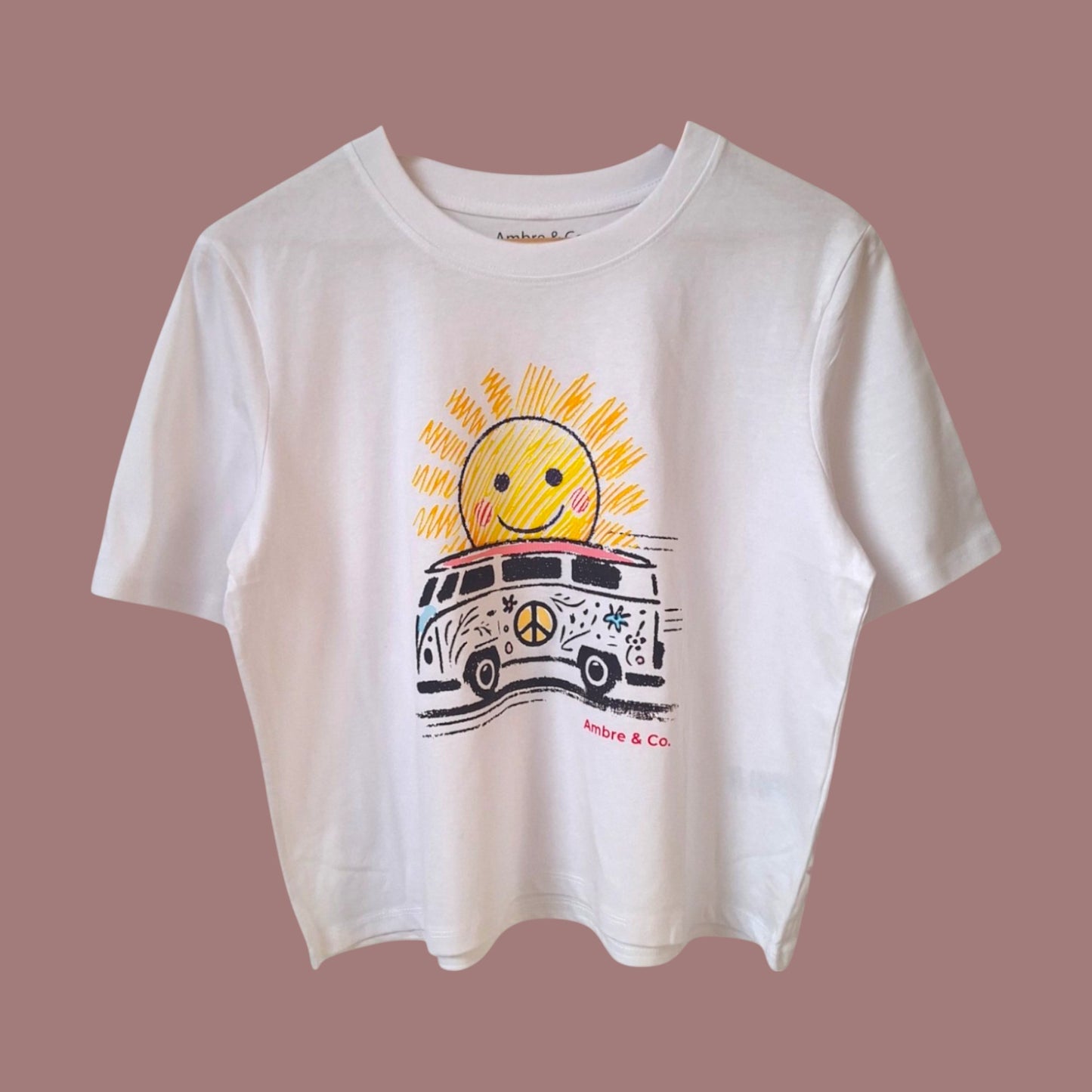T-shirt Sunset Ride Soleil / Ambre & Co