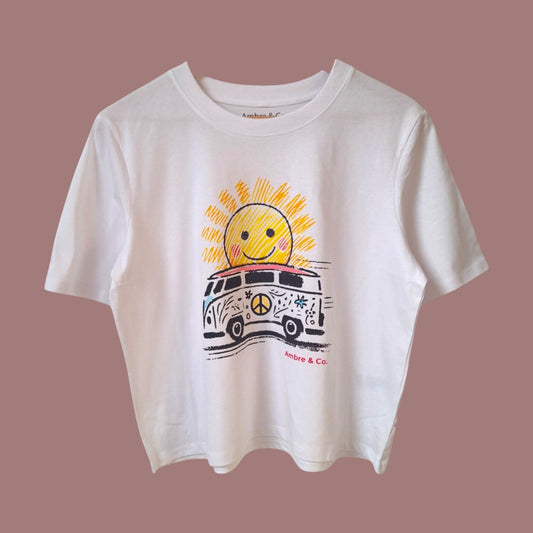 T-shirt Sunset Ride Soleil / Ambre & Co