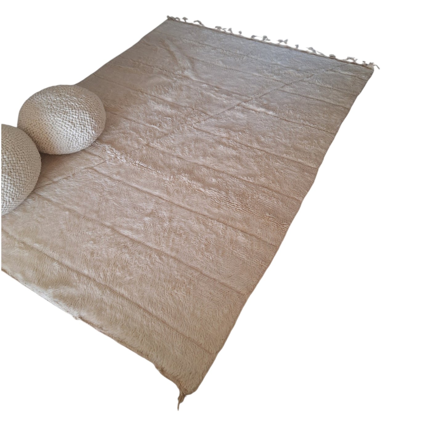 BENI OUARAIN BERBER RUG 298CM X 216CM N°3 Ecru
