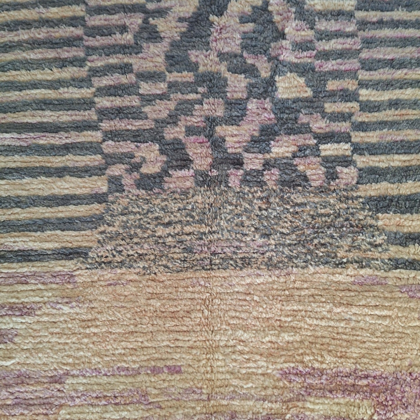 BENI OUARAIN BERBER RUG 290CM X 205CM N°2 Ecru