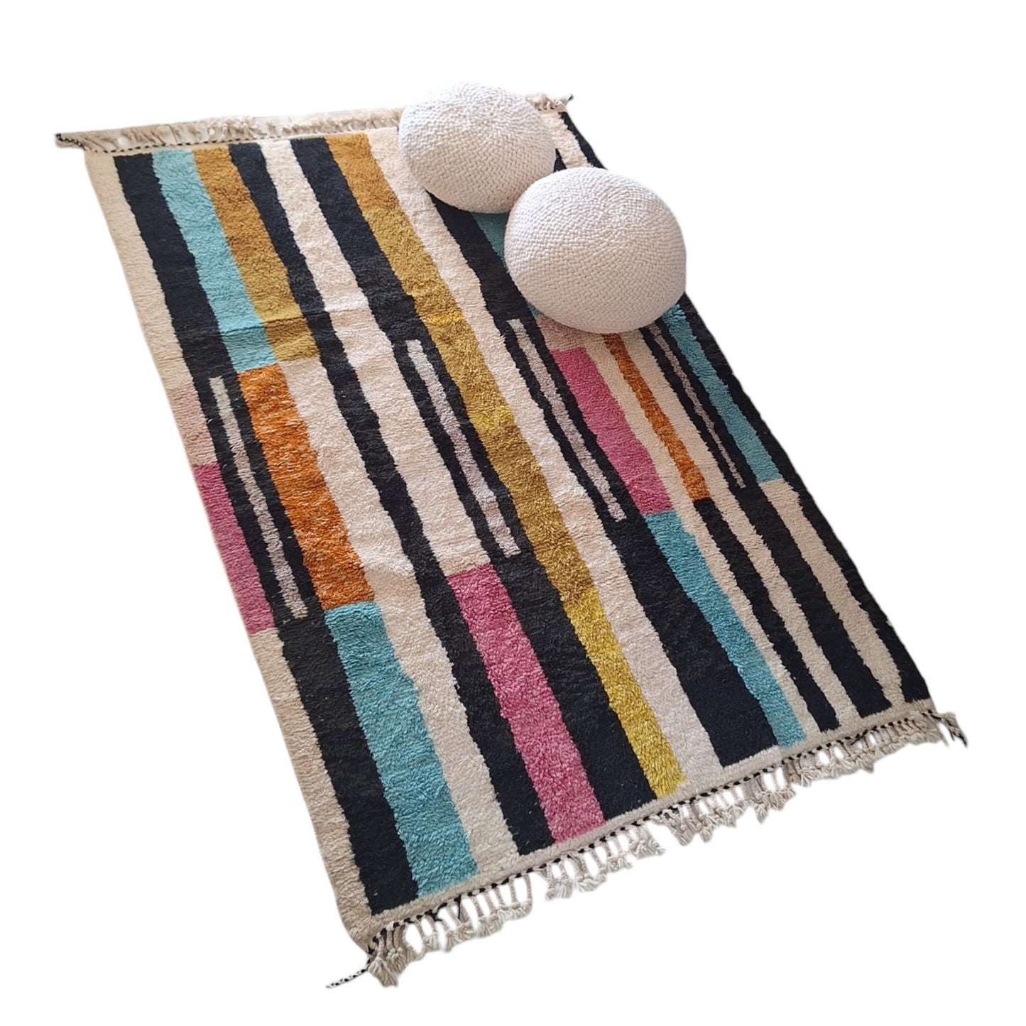 BENI OUARAIN BERBER RUG 287CM X 220CM N°5 Multi