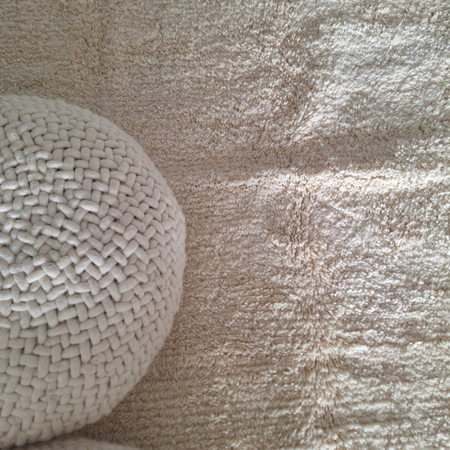 BENI OUARAIN BERBER RUG 290CM X 205CM N°2 Ecru