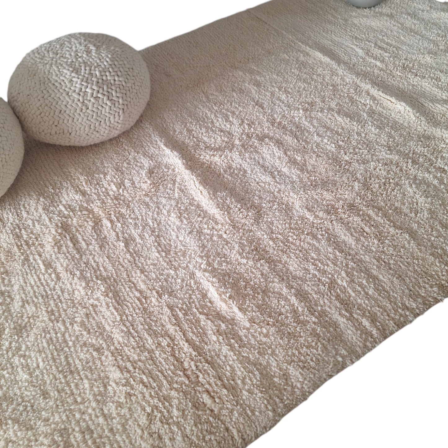 BENI OUARAIN BERBER RUG 290CM X 205CM N°2 Ecru