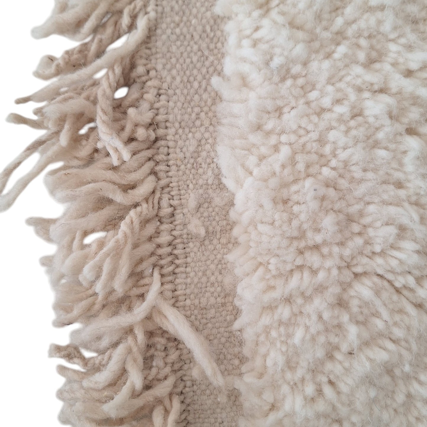BENI OUARAIN BERBER RUG 290CM X 205CM N°2 Ecru