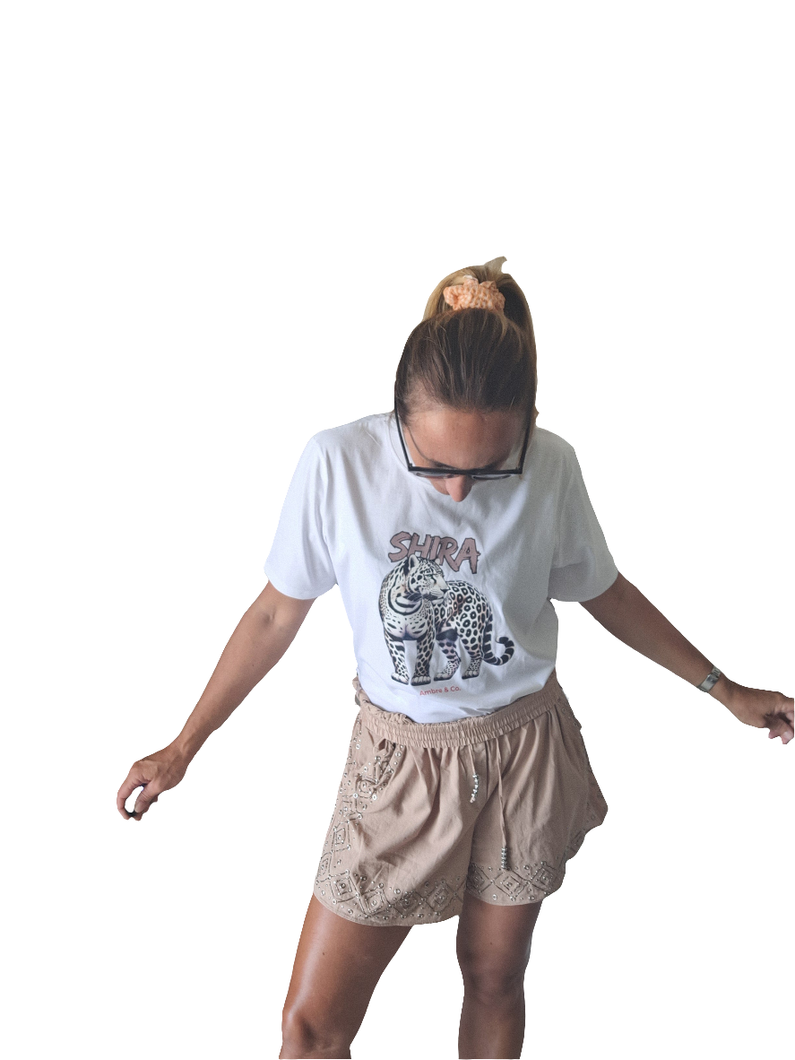 T-shirt "Shira" Panther / Ambre & Co -50%
