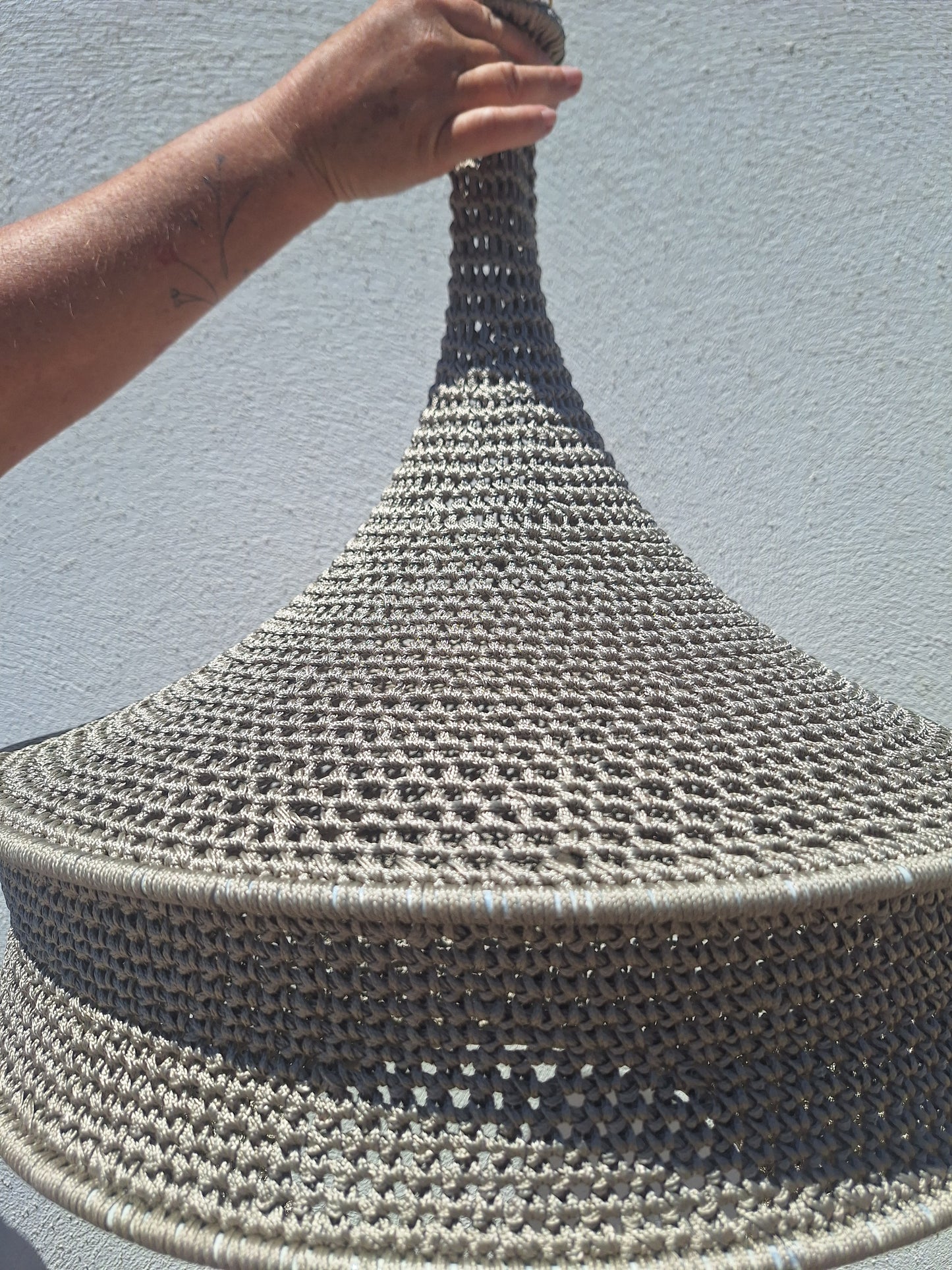 Suspension marocaine en crochet TL Taupe -30%