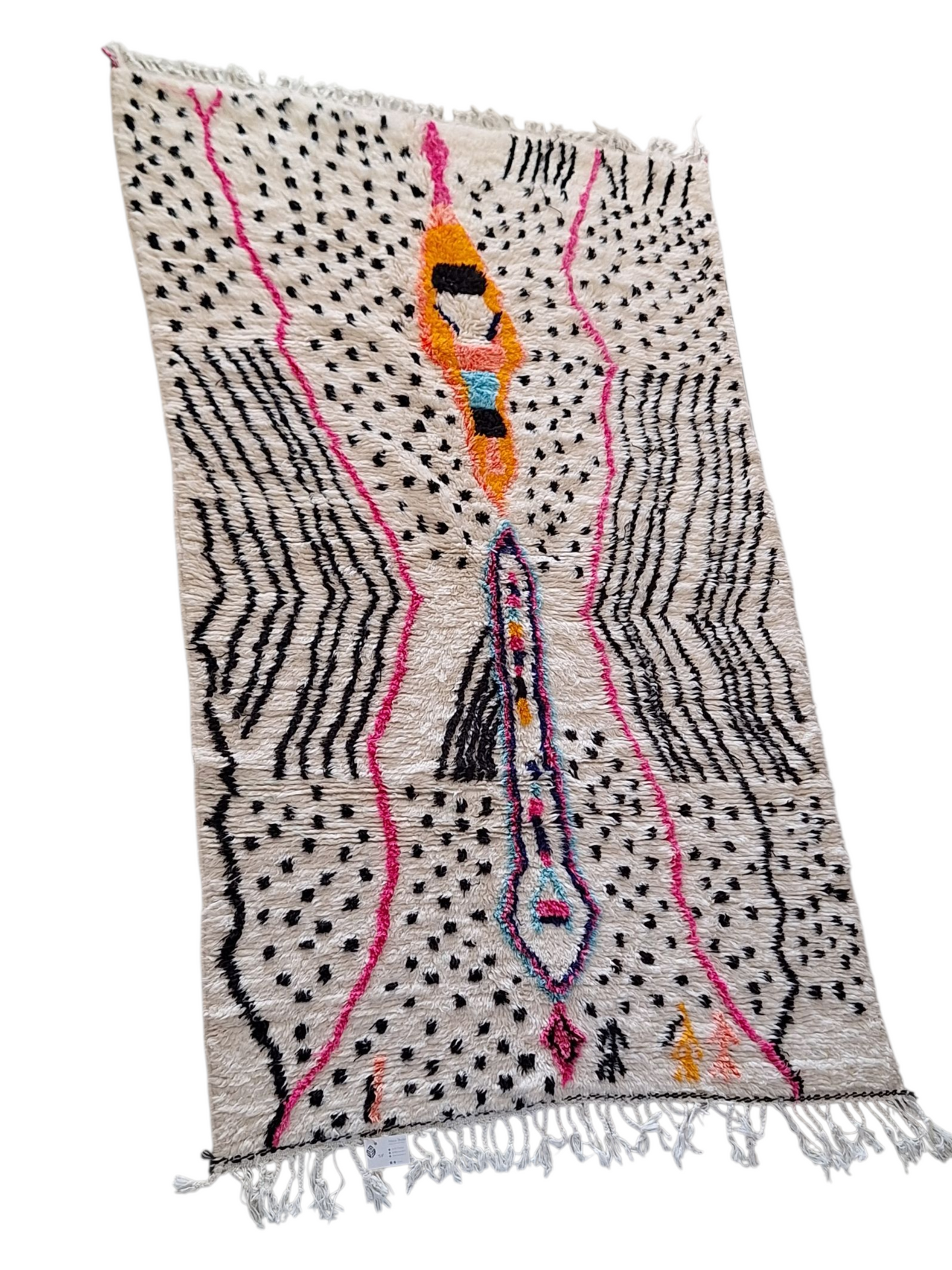 NEW - Tapis Berbère Azilal Coloré 2m64 x 1m46 N°58