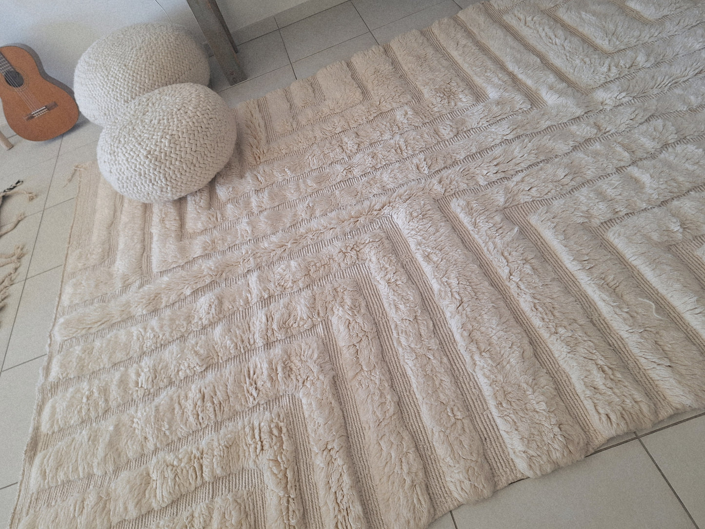 NEW - Tapis berbère Beni Ouarain 2M97 x 2m08 N°51