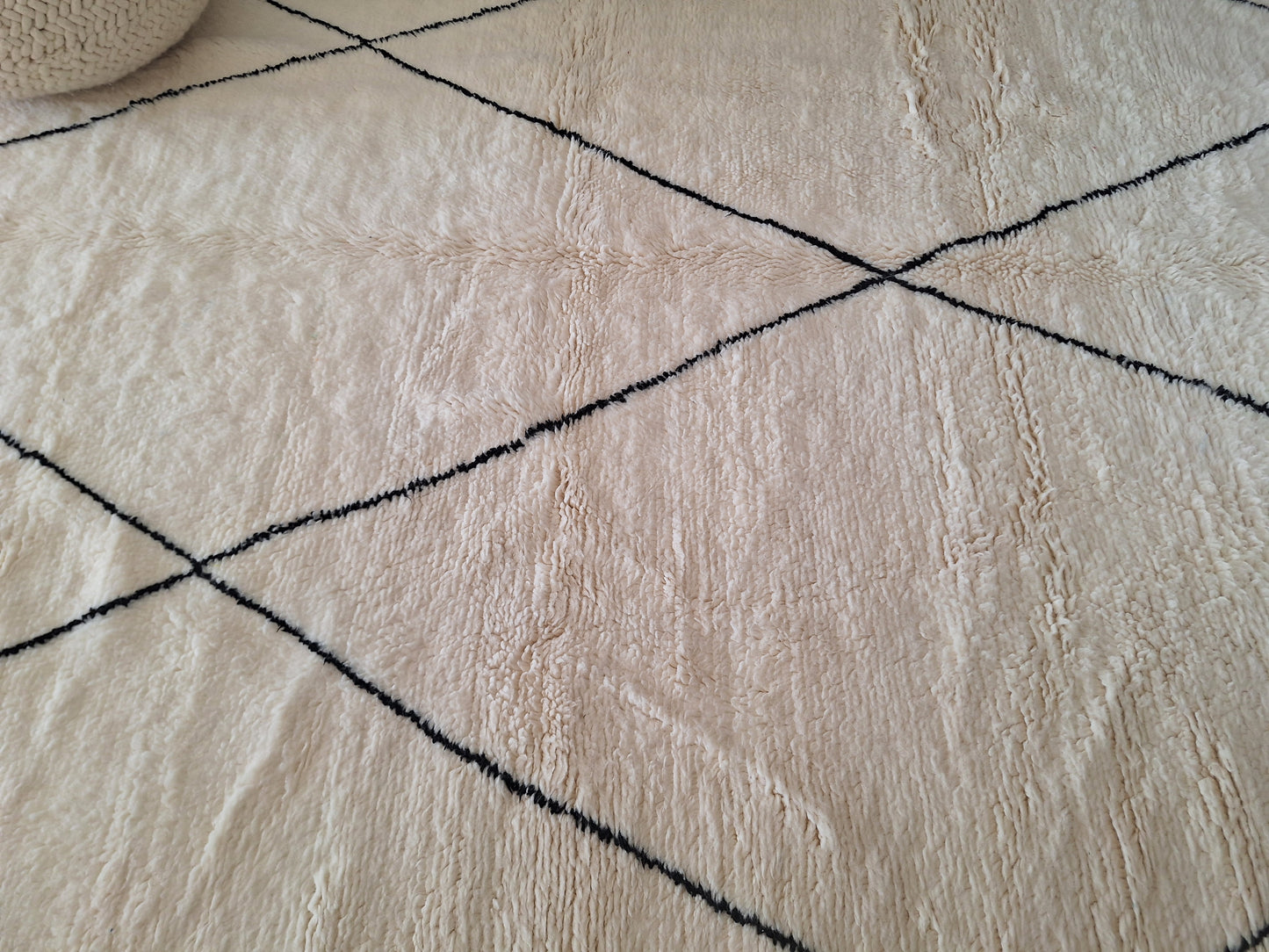 NEW - Tapis berbère Beni Ouarain 2m95 x 2m20 N°56