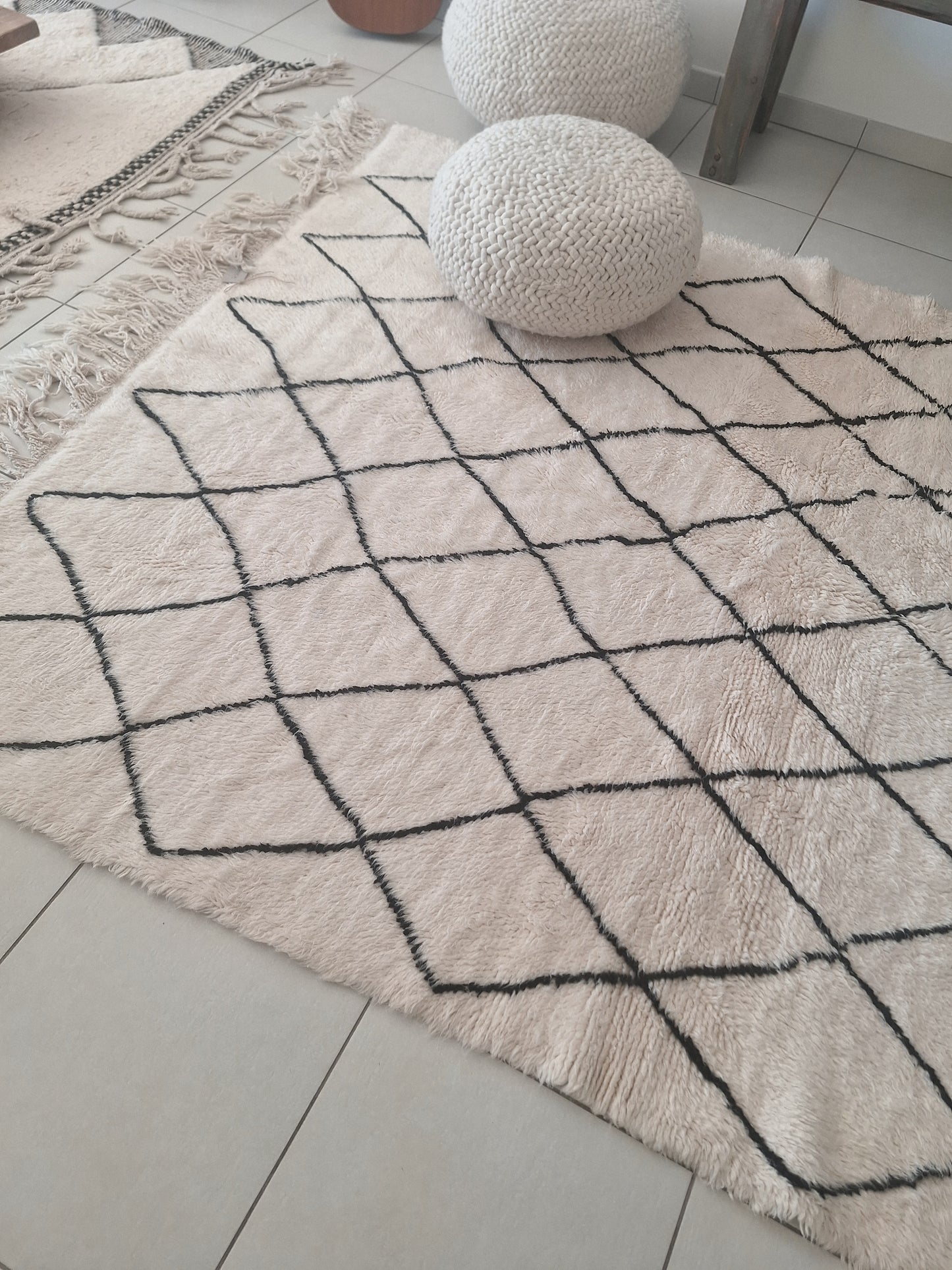 NEW - Tapis berbère Beni Ouarain 3m24 x 2m N°53