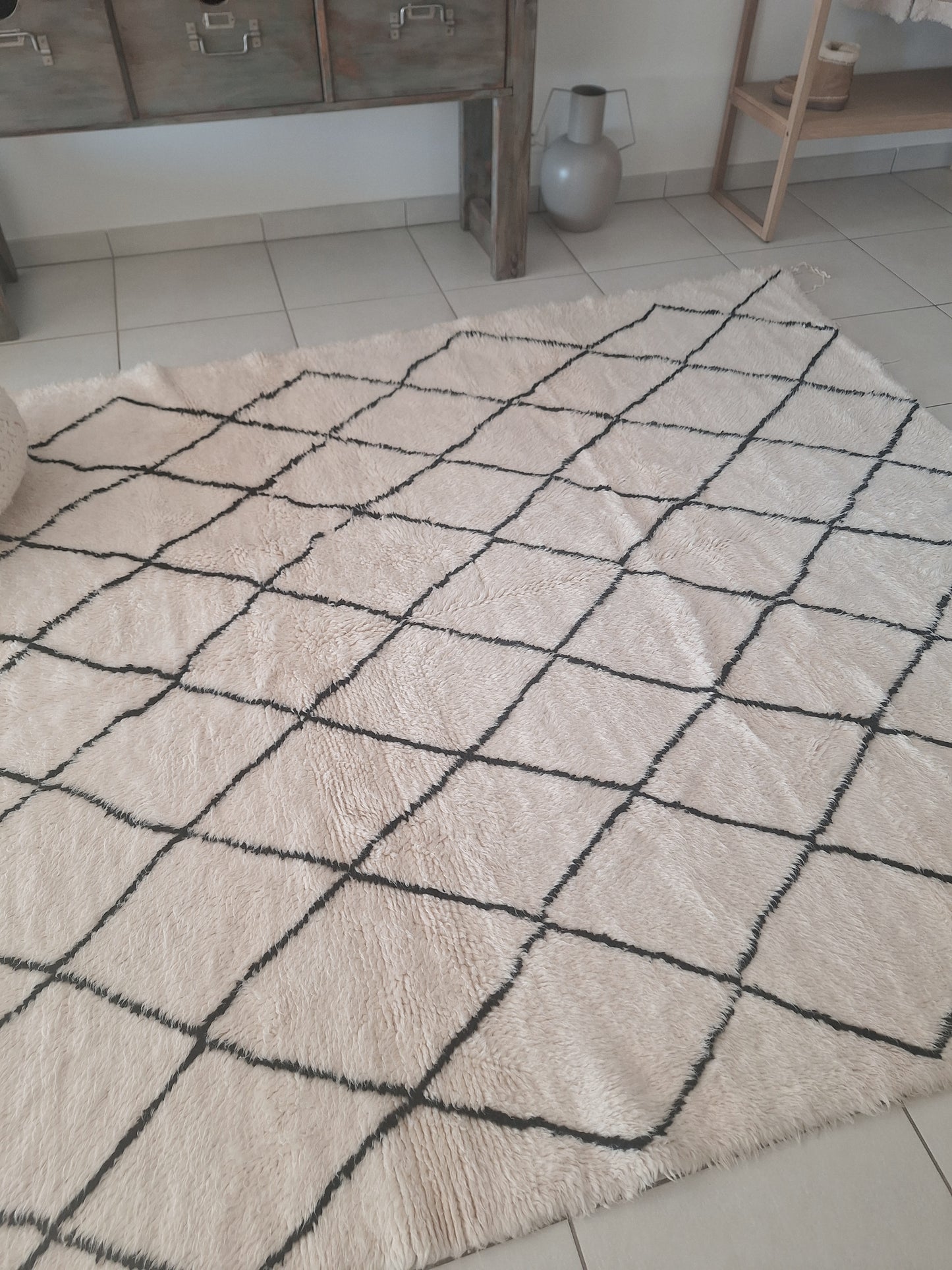 NEW - Tapis berbère Beni Ouarain 3m24 x 2m N°53