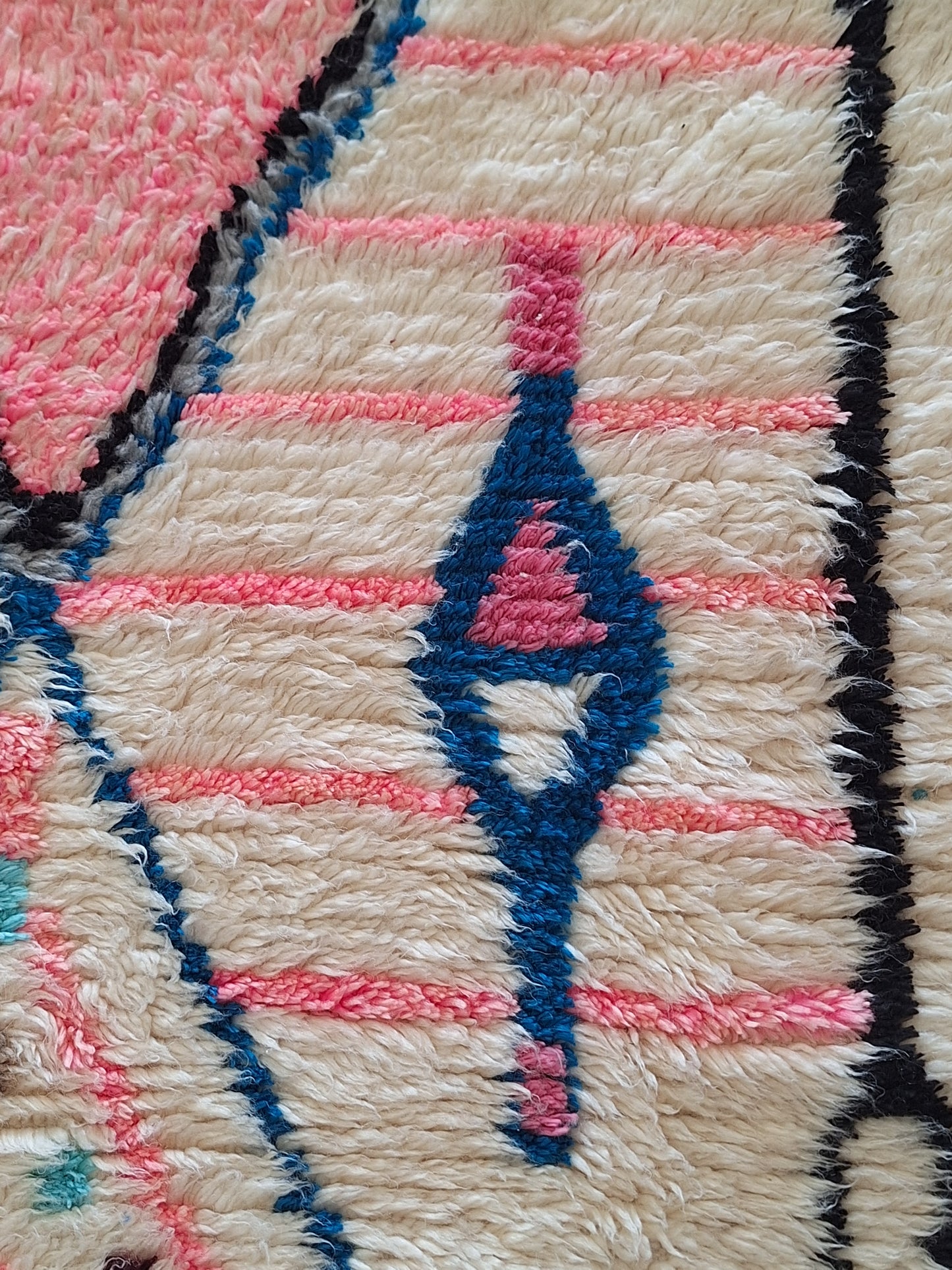 NEW - Tapis Berbère Azilal Coloré 2m60 x 1m40 N°57