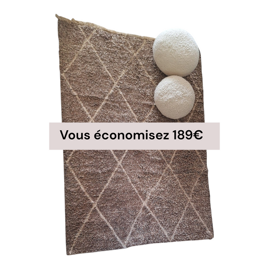 Tapis berbère Beni Ouarain 3m x 2m13 N°20