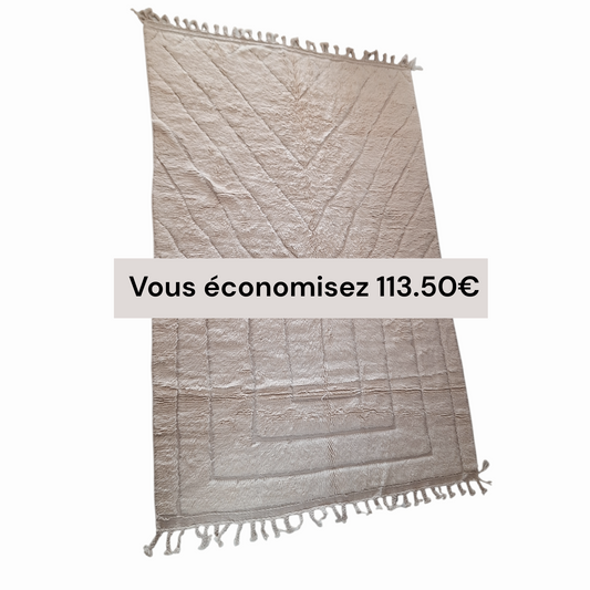 NEW - Tapis berbère Marmoucha 3m30x 2m N°55