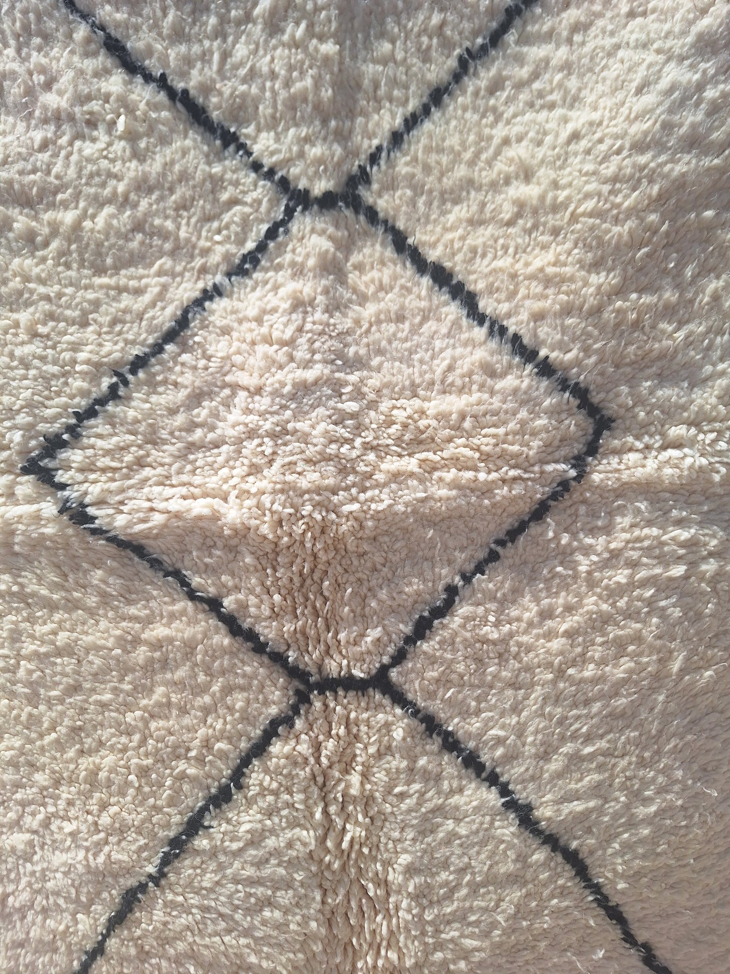 Tapis berbère Beni Ouarain 1m42 x 1m N°42 -30%
