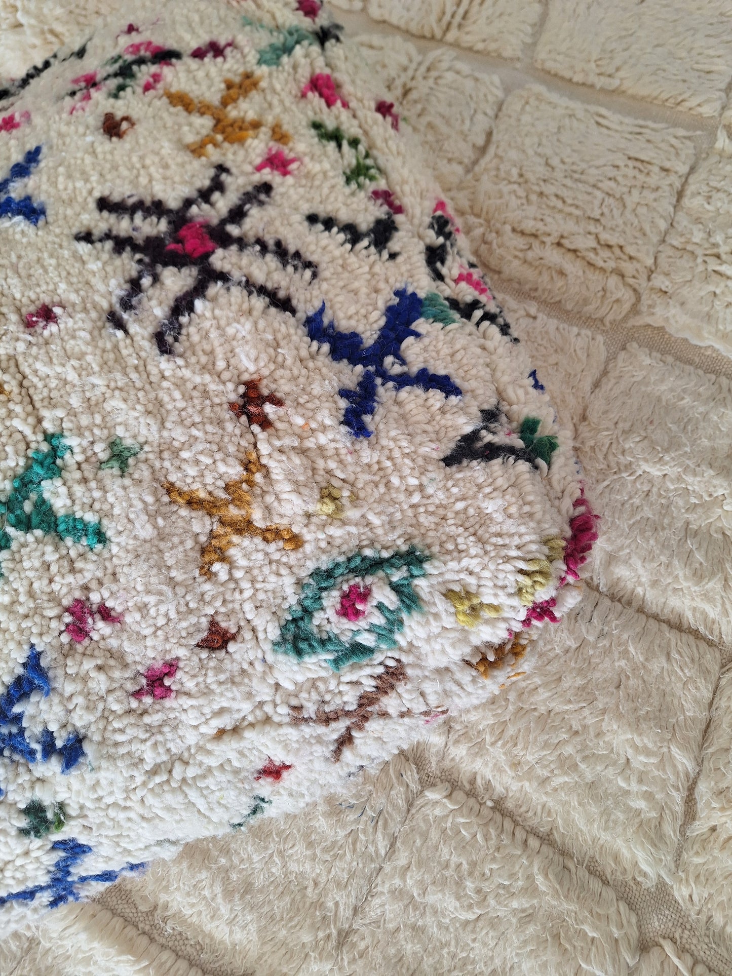 NEW - Pouf berbère en laine – l’authenticité au cœur de votre décoration