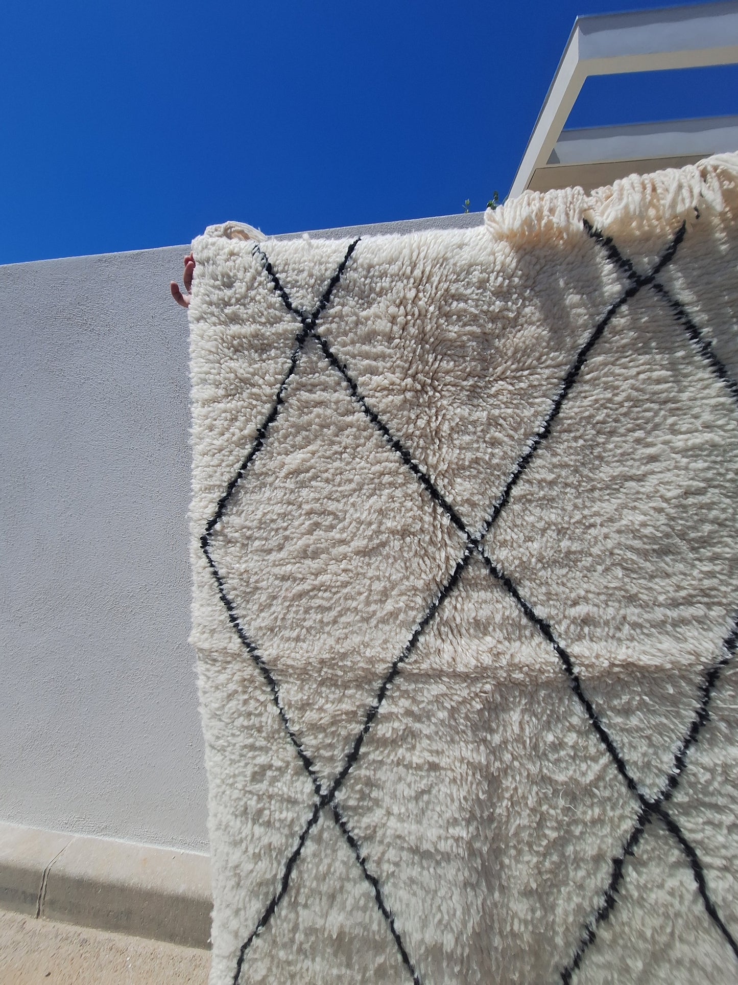 Tapis berbère Beni Ouarain 1m40 x 1m N°48 -30%