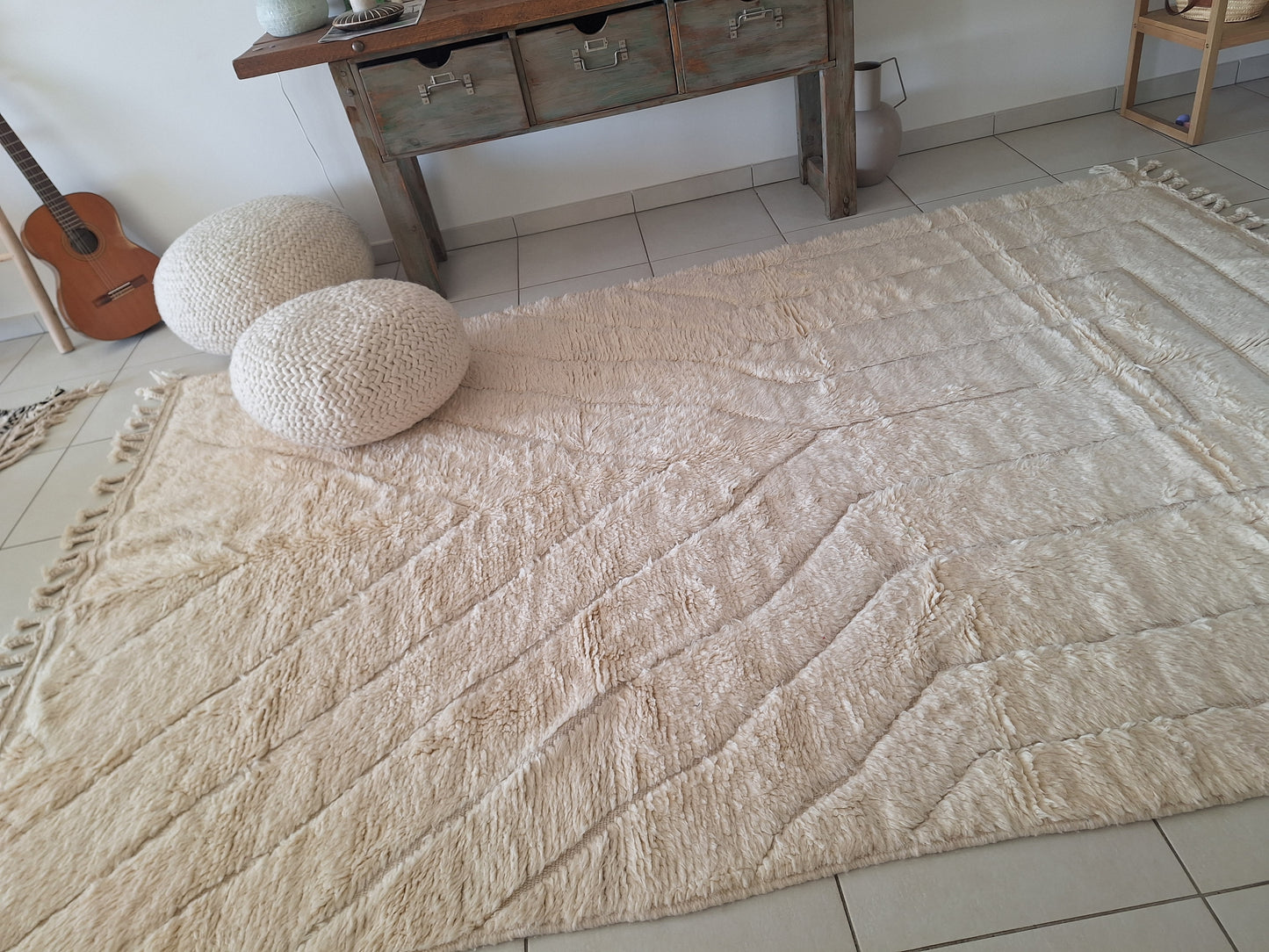 NEW - Tapis berbère Marmoucha 3m30x 2m N°55