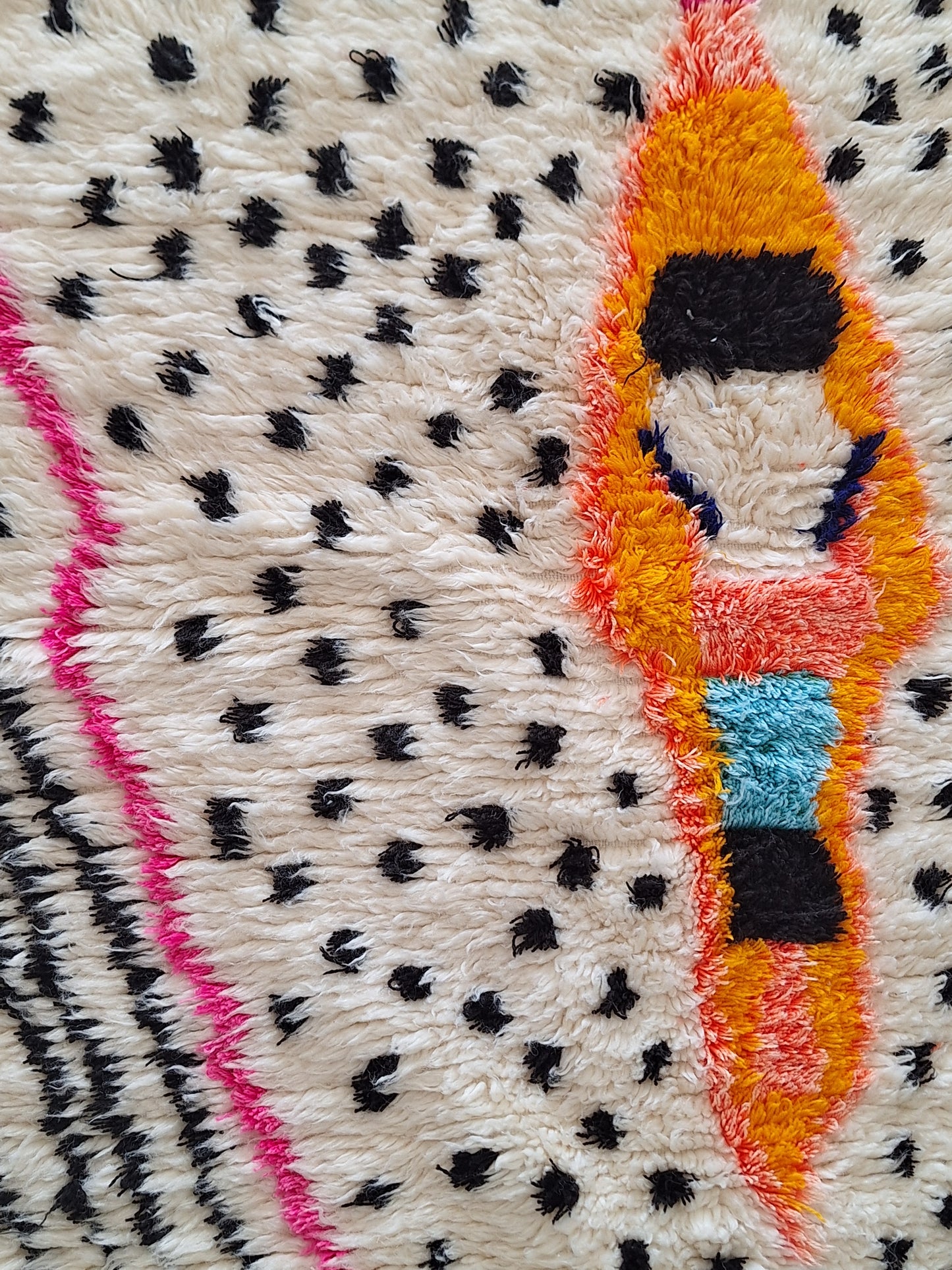 NEW - Tapis Berbère Azilal Coloré 2m64 x 1m46 N°58