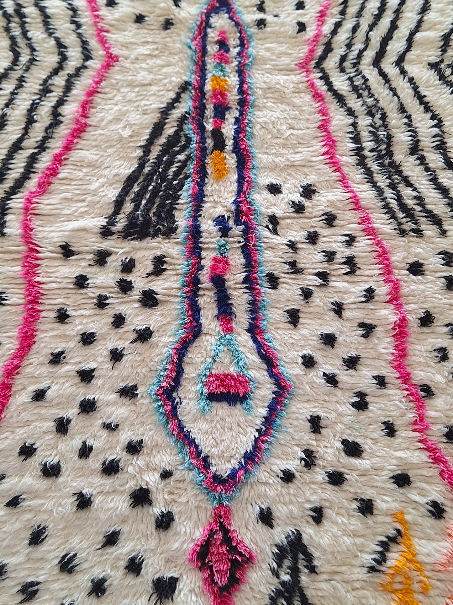 NEW - Tapis Berbère Azilal Coloré 2m64 x 1m46 N°58