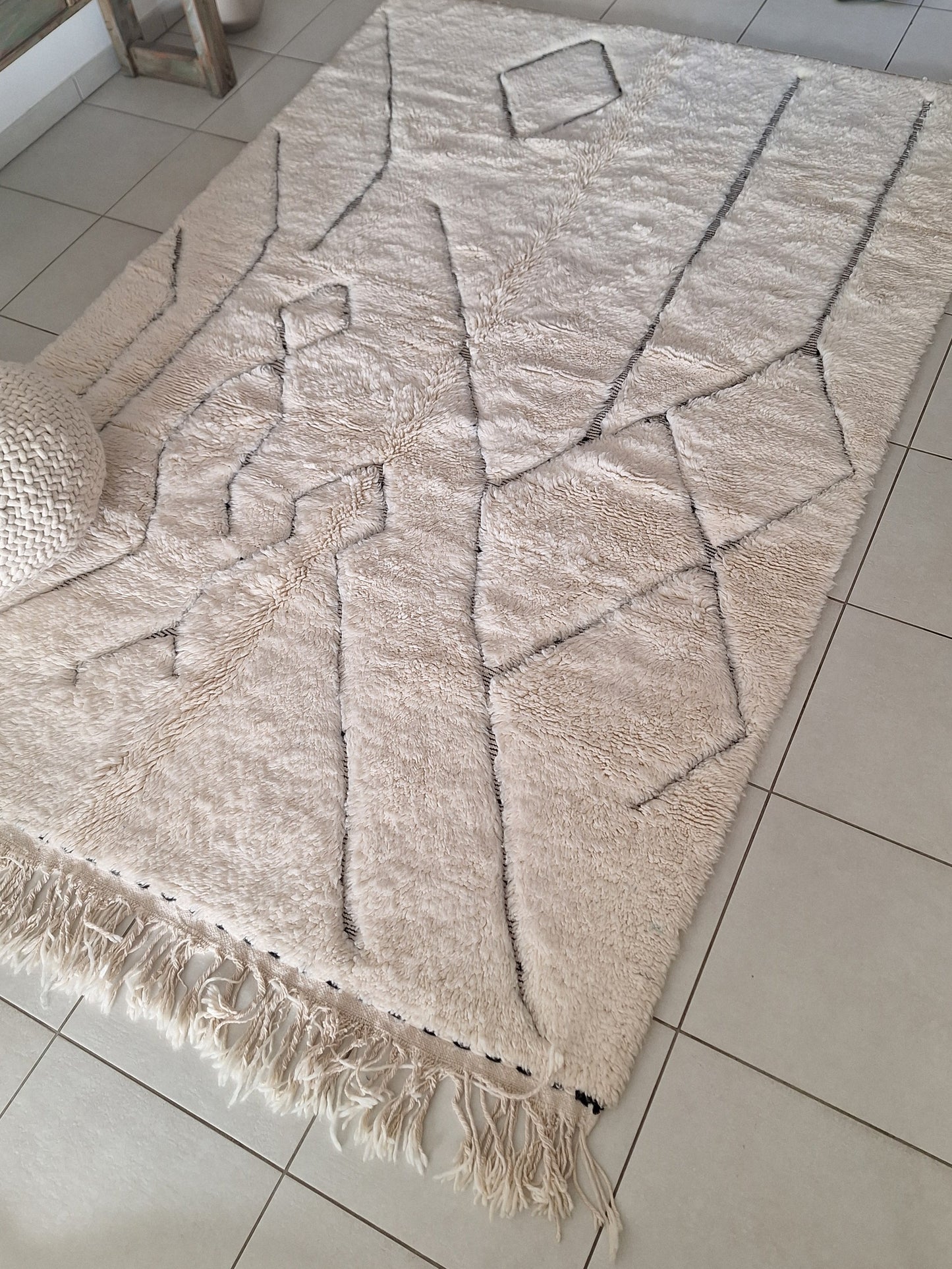 NEW - Tapis berbère Beni Ouarain 3m17 x 1m97 N°64