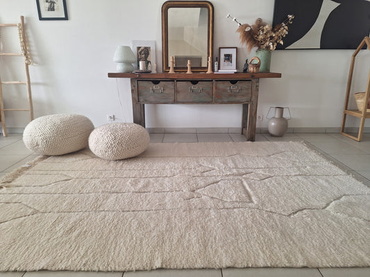 NEW - Tapis berbère Beni Ouarain 2m95 x 1m97 N°65