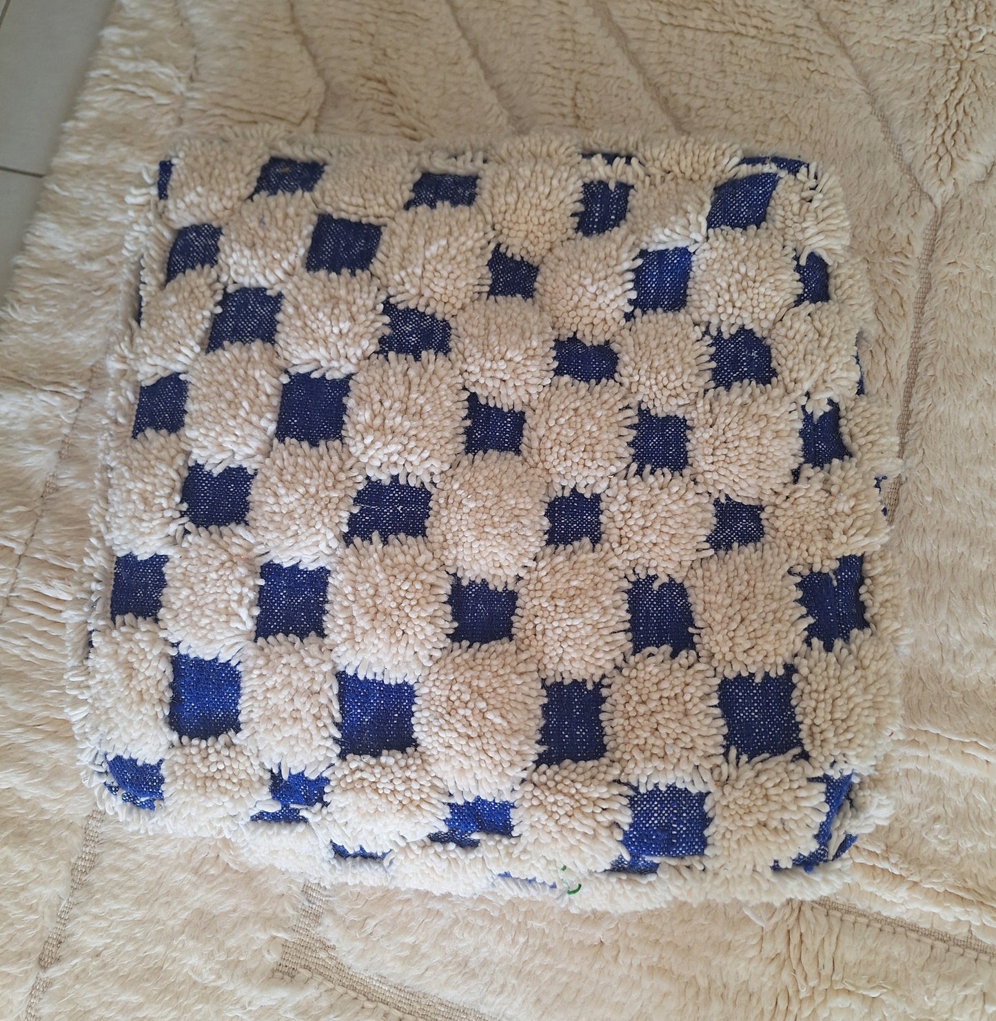 NEW - Pouf berbère en laine – l’authenticité au cœur de votre décoration