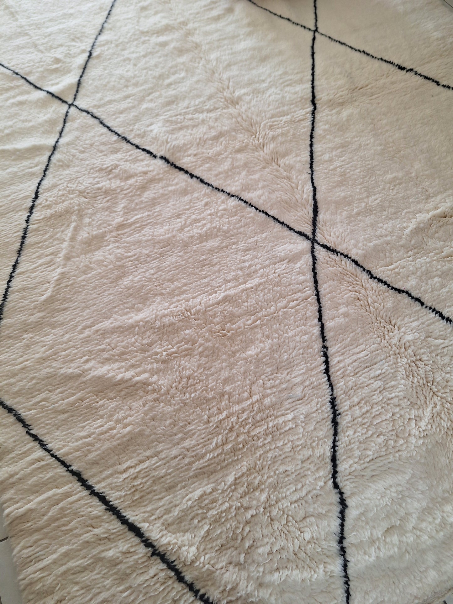 NEW - Tapis berbère Beni Ouarain 2m95 x 2m20 N°56