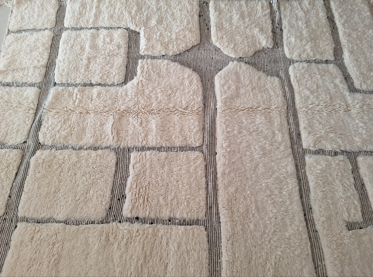 NEW - Tapis berbère Beni Ouarain 2m81 x 1m98 N°62